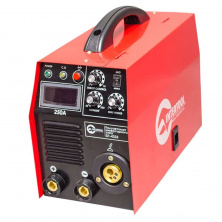 Полуавтомат сварочный инверторного типа комбинированный 7,1 кВт, 30-250 А., проволока 0,6-1,2 мм., электрод 1,6-5,0 мм INTERTOOL