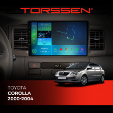 Штатна магнітола Torssen Toyota Corolla 2000-2004 FL9 4+64Gb 4G Carplay DSP