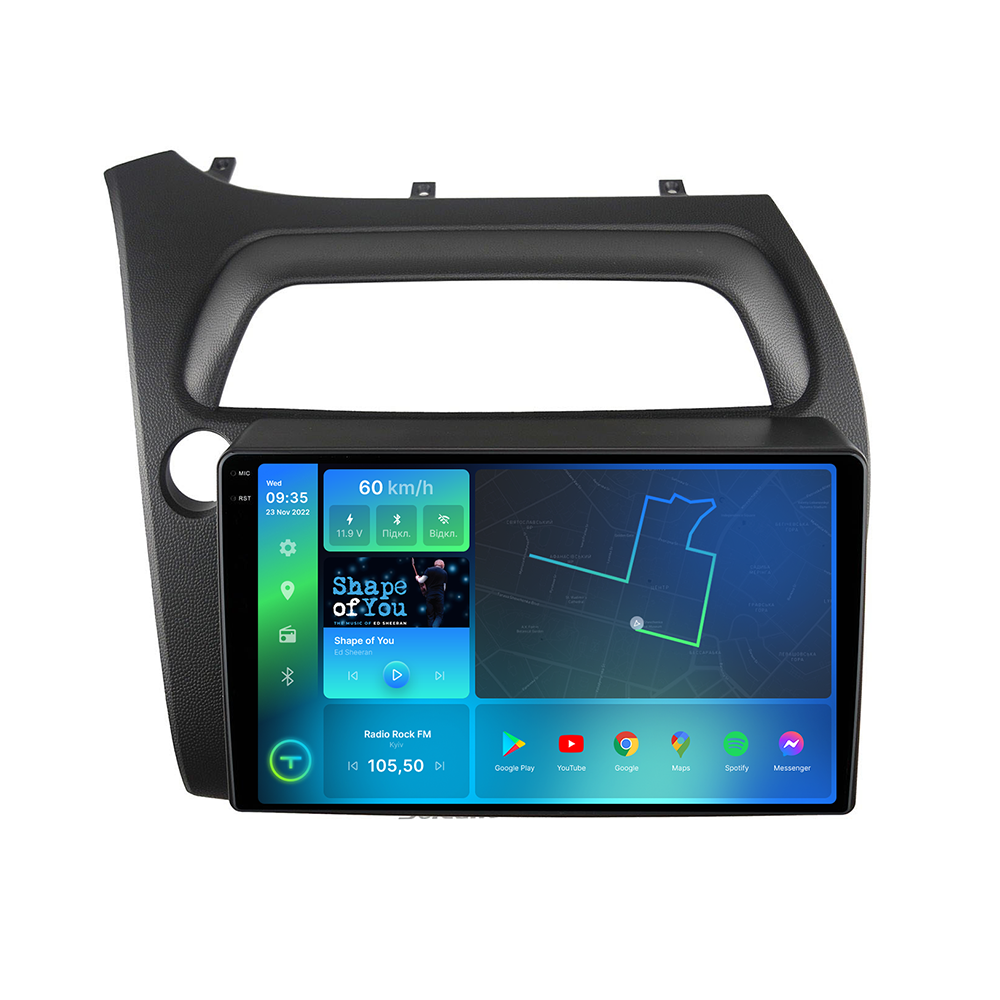 Штатна магнітола Torssen 2K Honda Civic 5D Coupe F98256 4G Carplay DSP