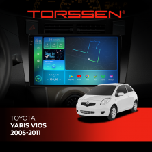 Штатна магнітола Torssen 2K Toyota Yaris Vios 05-11 F9232 4G Carplay DSP