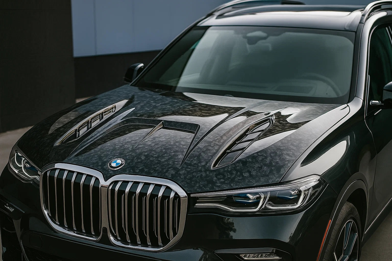 Капот (Кований карбон) BMW X7 G07 2019- гг.