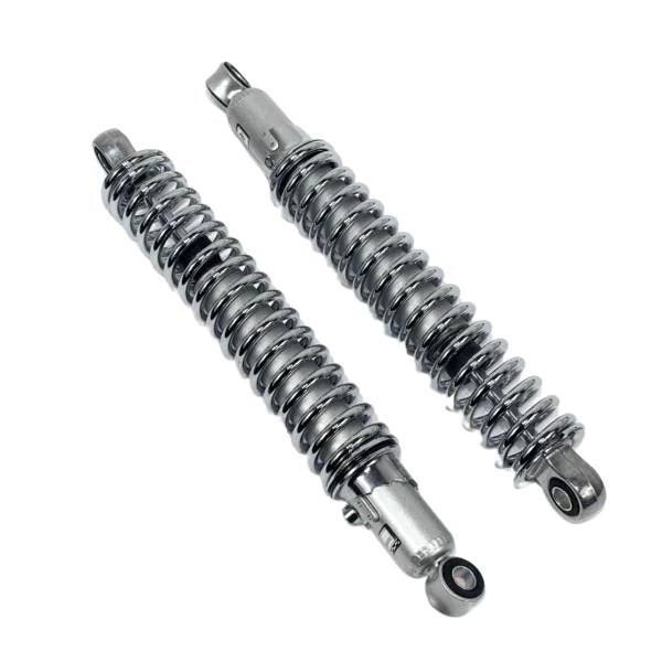 Амортизатори (пара) МІНСЬК 345mm, регульовані (хром) BBC