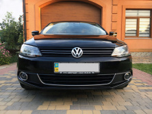 Накладка на противотуманки (2 шт., нерж) OmsaLine - Італійська нержавійка Volkswagen Jetta 2011-2018 рр.