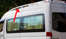 Рейлінги (під фарбування) Довга (245см) для Fiat Ducato 2006-2025 рр