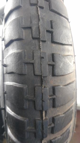 Шина 3,00 -8 TT (камерная в сборе) BDRK