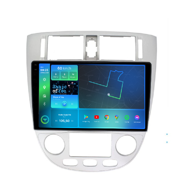 Штатна магнітола Torssen 2K Chevrolet Lacetti 04-13 climate FL9 4+64Gb 4G Carplay DSP