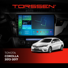 Штатна магнітола Torssen Toyota Corolla 2013-2017 NF10 Carplay