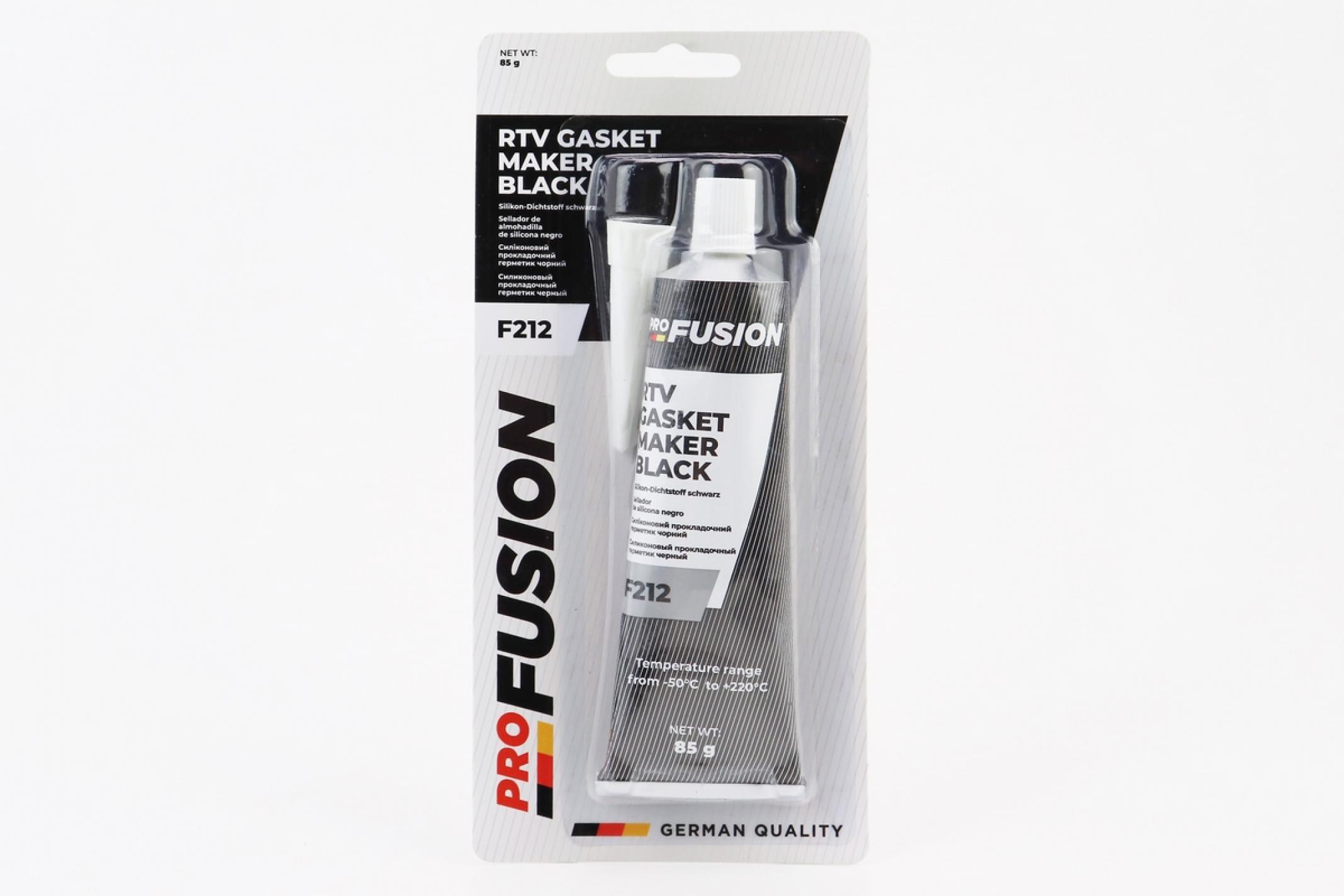 Герметик силіконовий високотемпературний ЧОРНИЙ `Gasket Maker BLACK` 85g KS