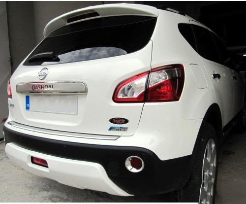Задній дифузор Meliset (під фарбування) Nissan Qashqai 2007-2010 рр.
