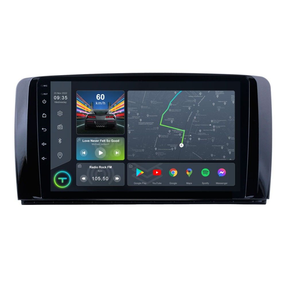 Штатна магнітола Torssen Mercedes R-class 05-13 FL9 4+64Gb 4G Carplay DSP