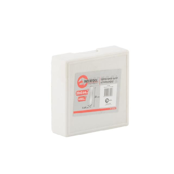 Заколка для степлера 20мм d=0.64мм 6000шт/упак