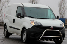Кенгурятник WT003 (нерж.) 60 мм Fiat Doblo II 2010-2022 рр.