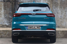 Кромка багажника (OmsaLine) Chery Tiggo 7 2020- рр.