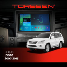 Штатна магнітола 2K Torssen Lexus LX570 2007-2015 F9432 4G Carplay DSP