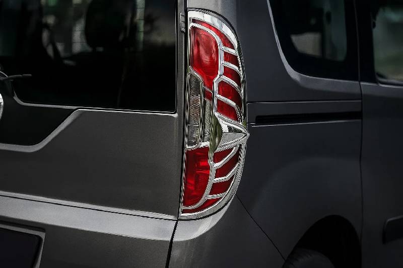 Окантовка на стопи (2015↗, 2 шт, пласт) Opel Combo 2012-2018 рр.