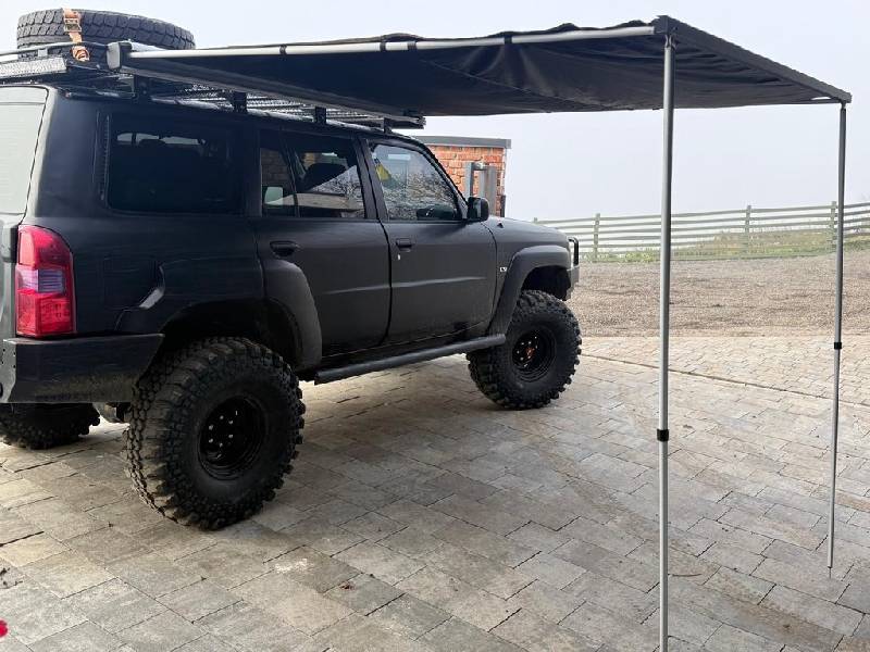 Автомобільна маркіза в алюмінієвому корпусі (Niken) 2.5 x 2.5 м