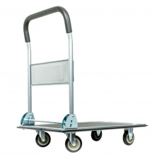 Тележка ручная четырех колесная до 150 кг, 740*480*830, колеса 100 мм INTERTOOL