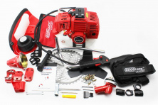 Мотокоса 4,2кВт (шпуля-1шт+нож 3Т-1шт+40Тпоб-1шт, труба D-28mm x 9T) GOODLUCK GL4200BC KS