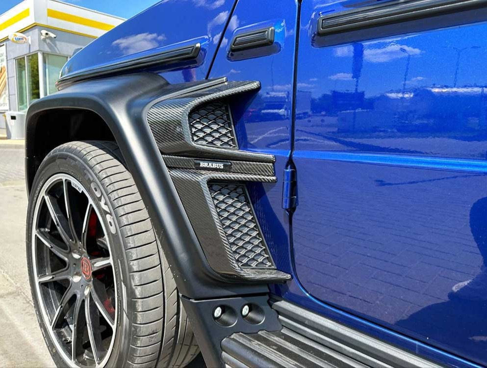 Карбонові вставки в обвіс BRB Mercedes G сlass W463 2018-2024 гг.
