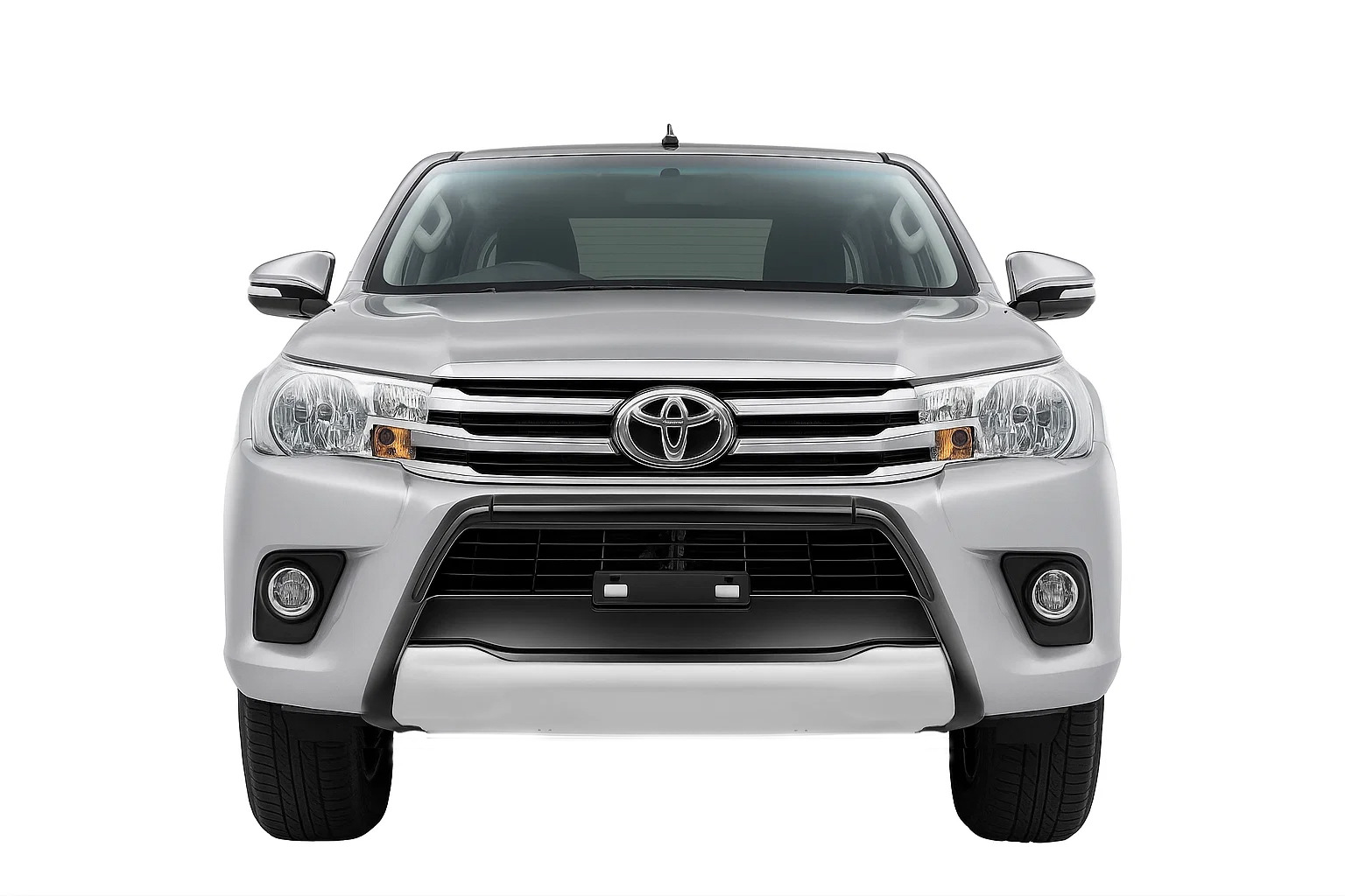 Передня накладка V2 (ABS) для Toyota Hilux 2015- рр
