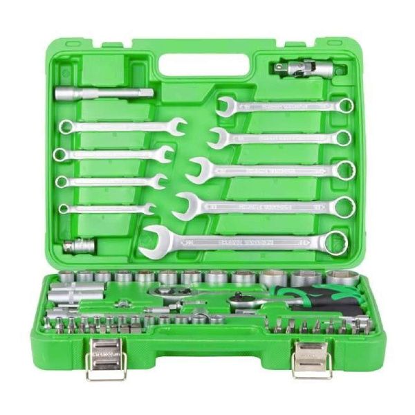 Набір інструментів 1/2 1/4, 82 од INTERTOOL