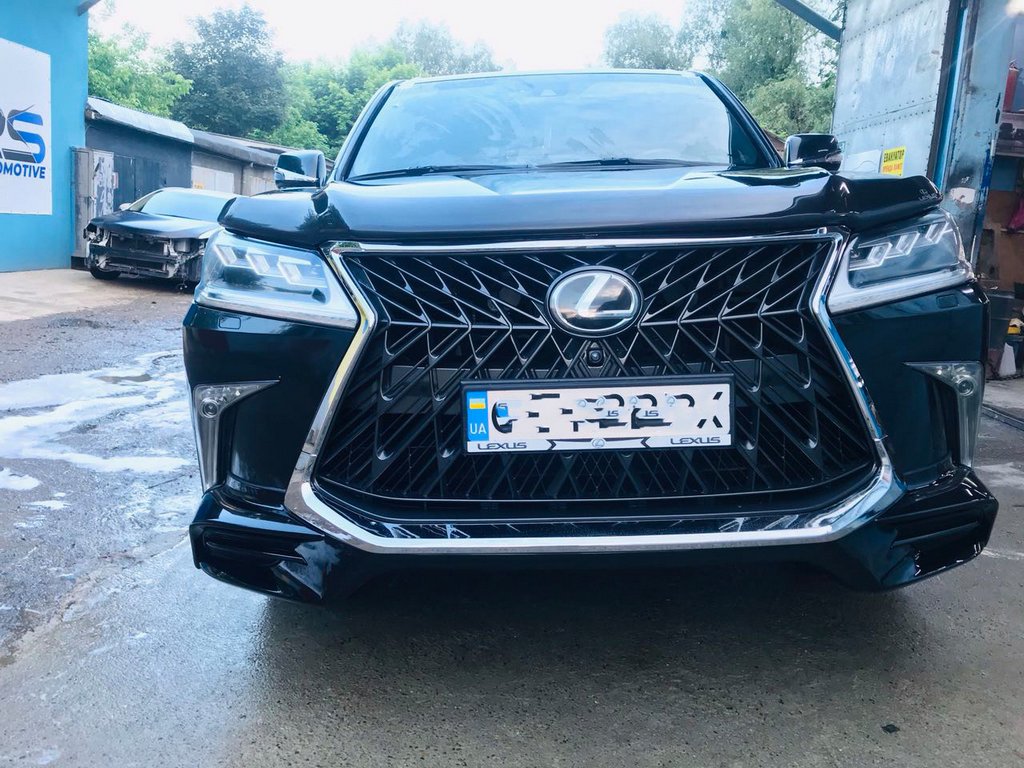 Комплект обвісів (TRD Sport 2017-2020) Чорний колір для Lexus LX570/450d рр