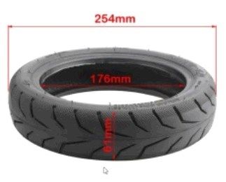 Шина 60/70-7 (мини-сигвей/электросамокат) SY-007 TL Sity Road (для Xiaomi 4Pro) LTK