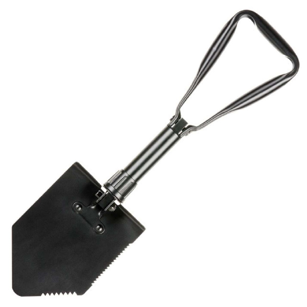 Лопата саперная складная 57см INTERTOOL