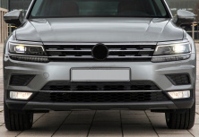 Накладка на передній бампер 2016-2020 (нерж) Volkswagen Tiguan 2016-2023 рр.