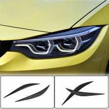 Вії на фари V1 (для F80, Карбон) BMW 3 серія F30/F31 2012-2019 рр.
