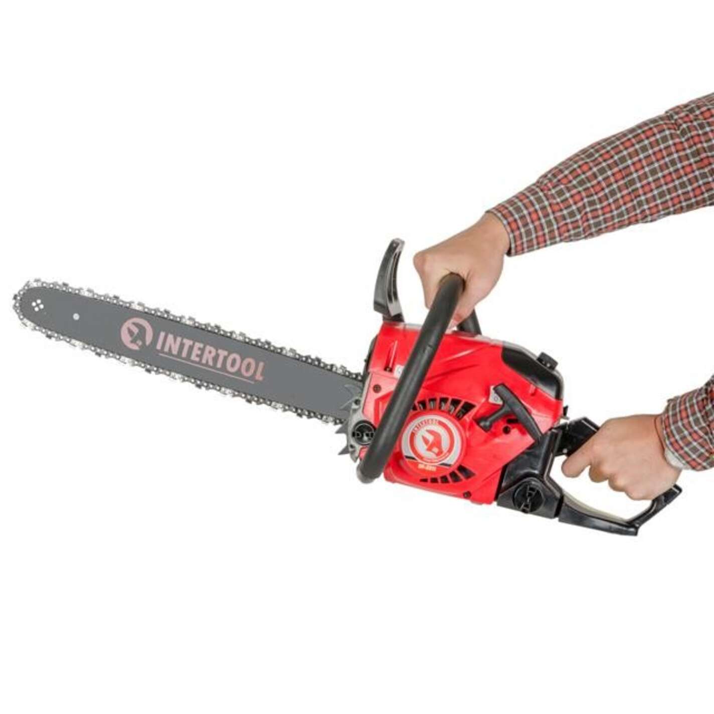 Мотопилка ланцюгова, 2,6 кВт/3,5 HP, шина-45 см, ланцюг 18 INTERTOOL
