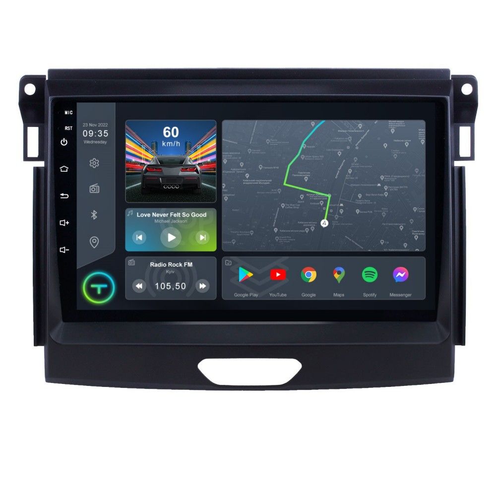 Штатная магнитола Torssen Ford Ranger 15-19 F98256 4G Carplay DSP
