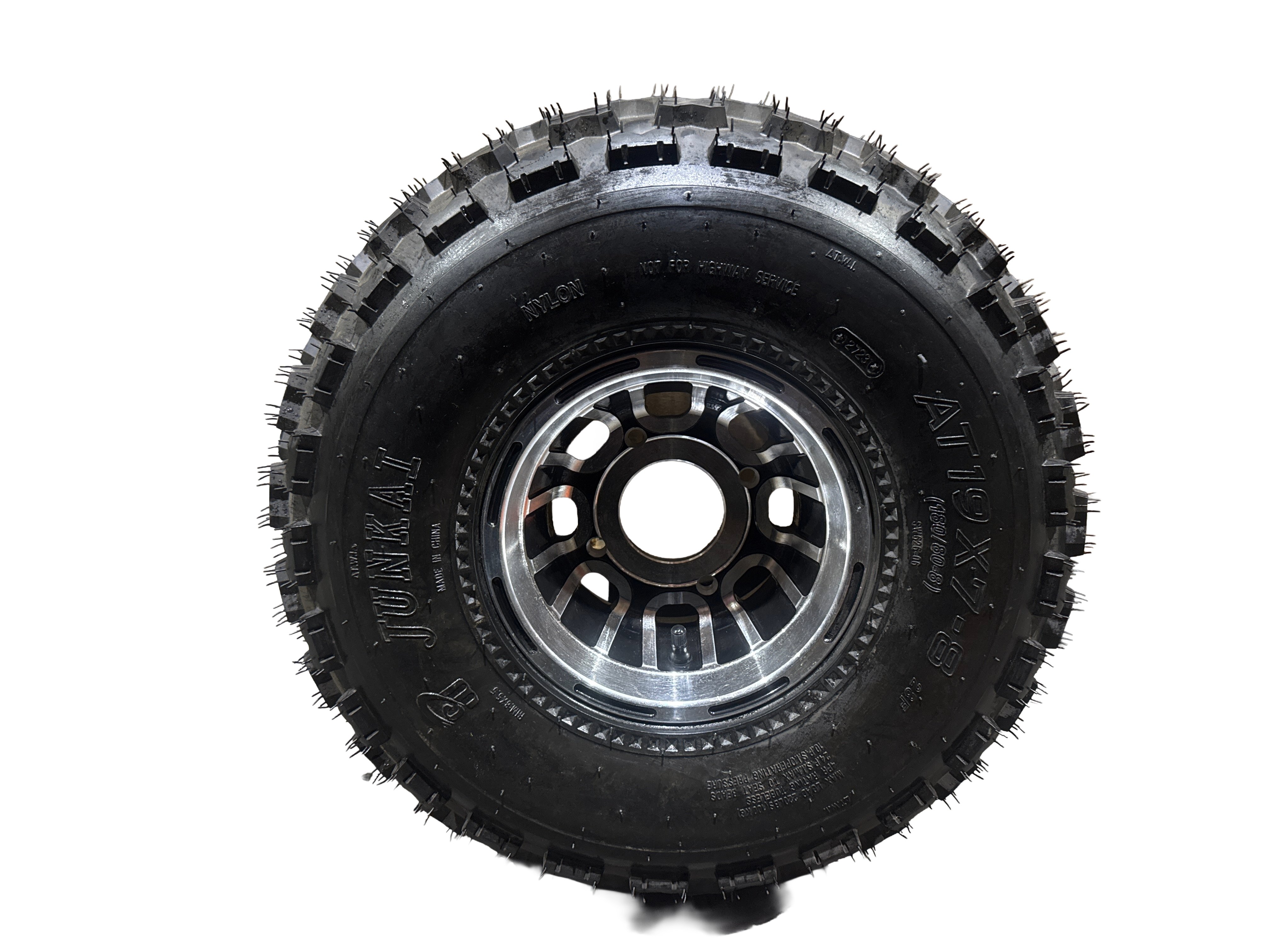Диск колеса ATV 19*7-8 (алюмінієвий) (з гумою) FLD