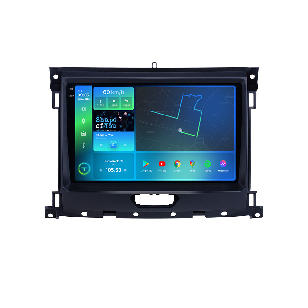 Штатна магнітола Torssen 2K DTS Ford Ranger 19+ F9432 4G Carplay DSP