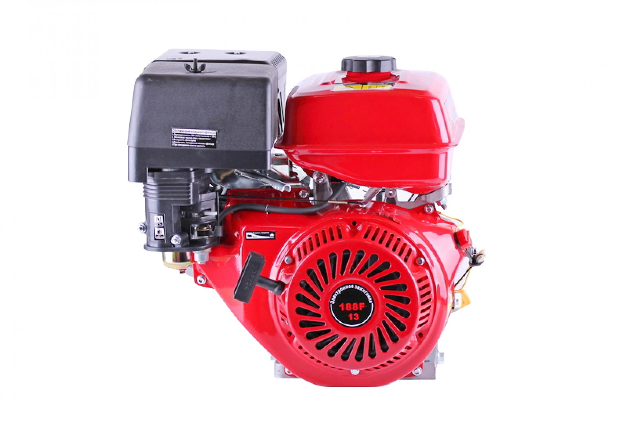 Двигун м/б 188F (13 Hp) (повний комплект) (вал Ø 25мм, під шліци) AMG