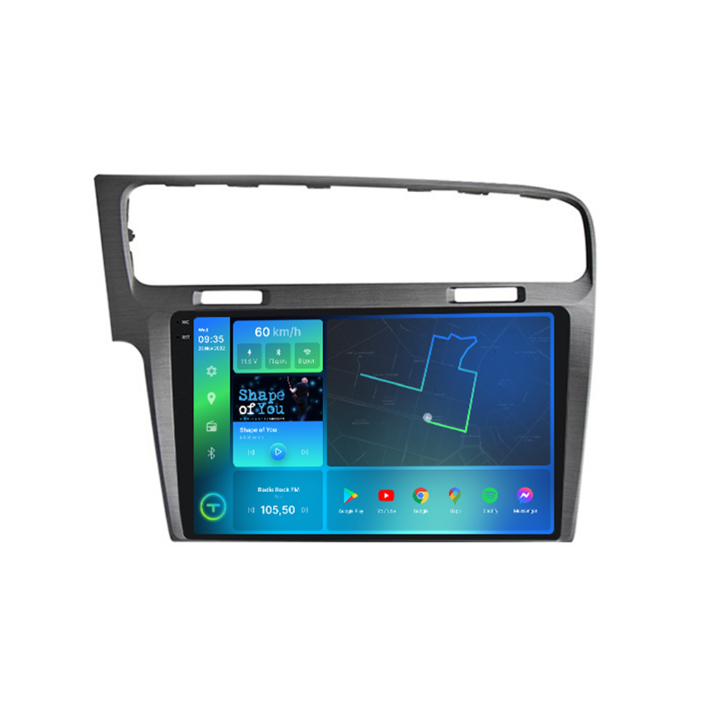 Штатна магнітола Torssen 2K VW Golf 7 grey F108256 4G Carplay DSP