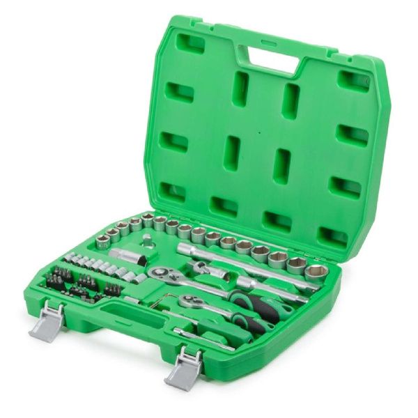 набор инструментов 1/2 1/4, 72 ед.