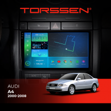 Штатна магнітола Torssen 2K Audi A4 00-08/Seat Exeo F96128 4G Carplay DSP