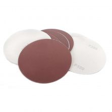 Круг наждачный самоклеящийся 125 мм, бумага класс С, плотность 120 г/м2, К320, уп. 10 ед.