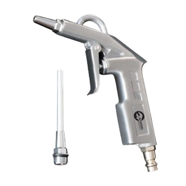 Пистолет для продувки короткий с дополнительным наконечником 80 мм.