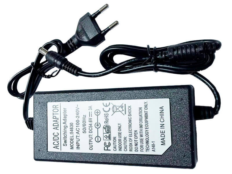 Зарядний пристрій DC54.6V 3.0A AMG