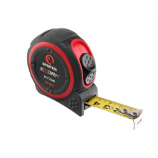 Рулетка с металлическим полотном 3м*16мм, нейлоновое покрытие полотна STORM