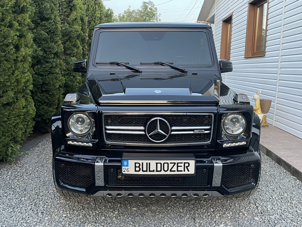Накладки на фари з LED (5 діодів, комплект) для Mercedes G сlass W463 1990-2018 рр