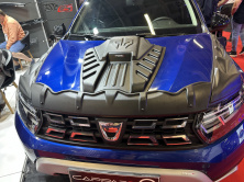 Накладка на капот (ABS) Dacia Duster 2018-2024 рр.
