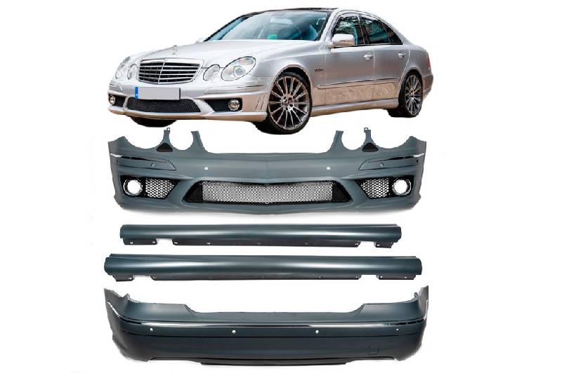 Комплект обвісів (AMG E63) Mercedes E-сlass W211 2002-2009 рр.