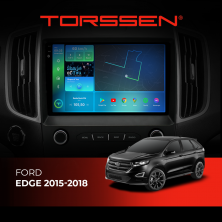 Штатна магнітола Torssen 2K Ford Edge 2015-2018 knob F98256 4G Carplay DSP