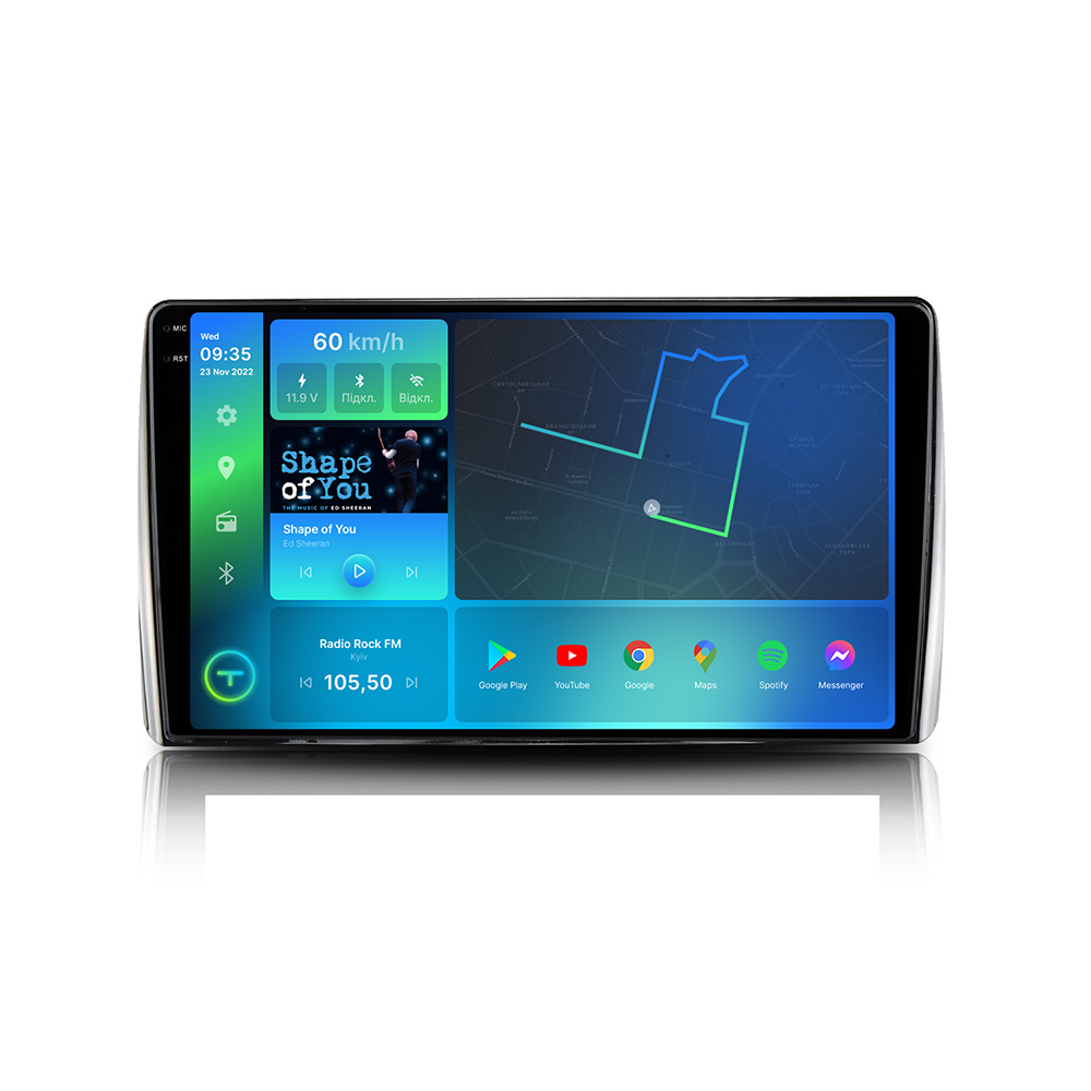 Штатна магнітола Torssen 2K Toyota Highlander 2021+ FL10 4+64Gb 4G Carplay DSP