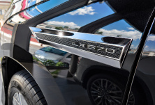 Комплект шильдиків під карбон (4 шт) Lexus LX570/450d 2008-2022 рр.