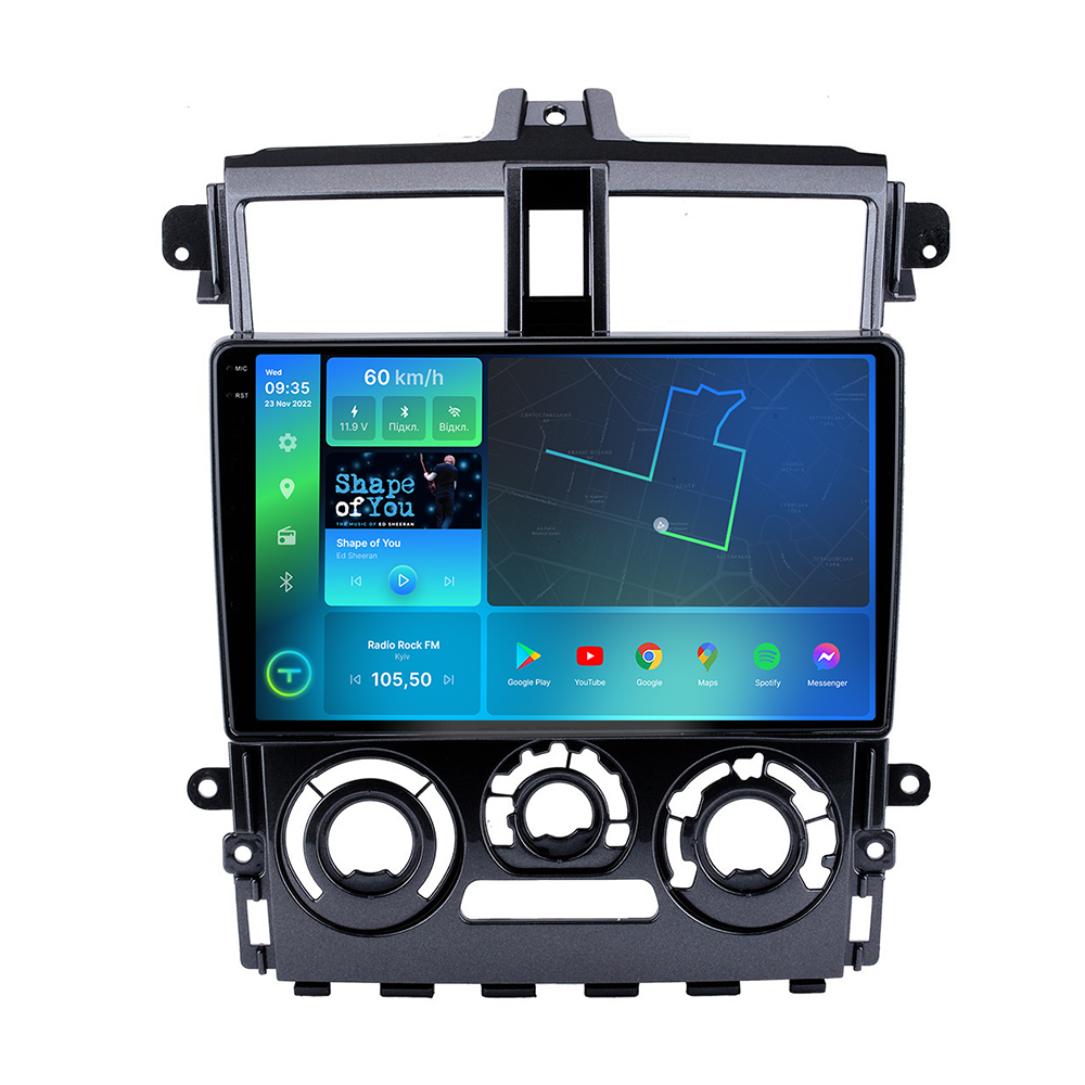 Штатна магнітола 2K Torssen Mitsubishi Colt 2007-2012 F9332 4G Carplay DSP