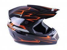 Шолом кросовий (size:M, MD-905 червоний) VIRTUE AMG